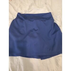 Nike Dri Fit Women SZ S blue athletic sport skort workout tennis pickleball golf